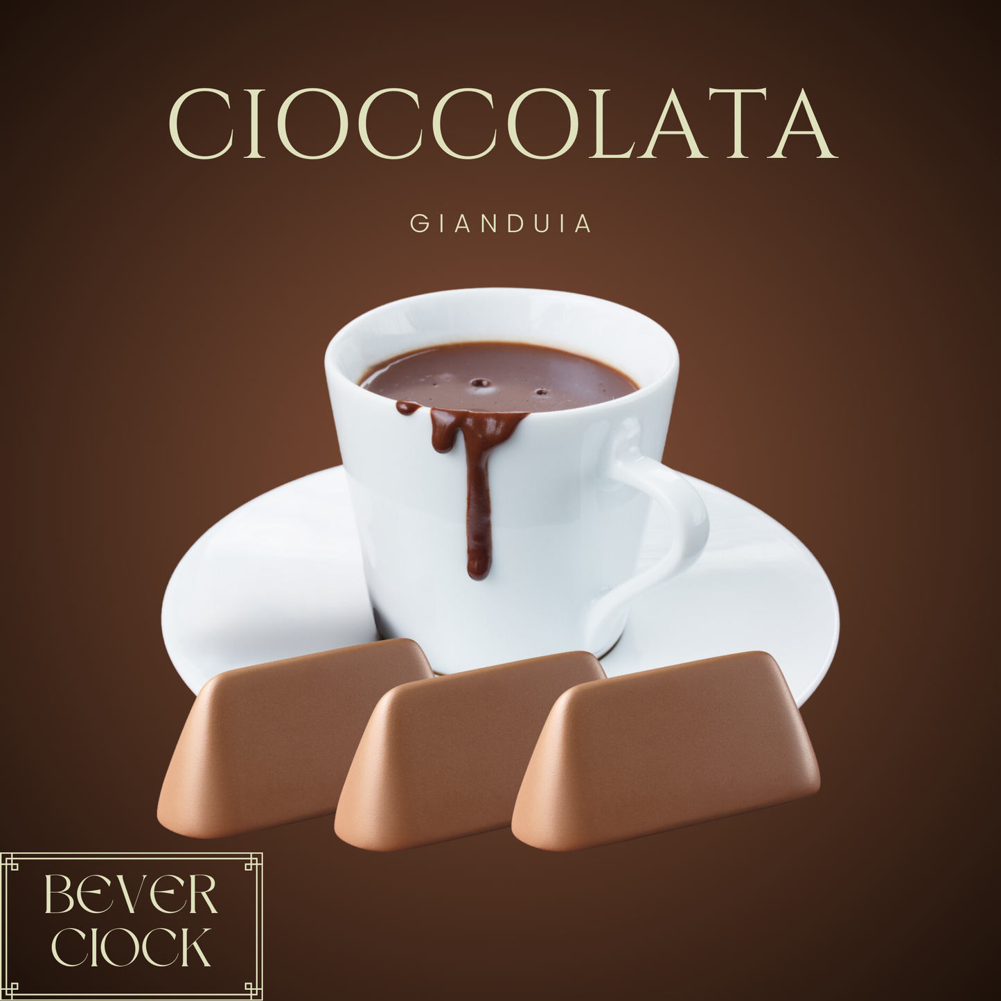 Cioccolata calda GIANDUIA monodose (10 bustine da 30 gr)