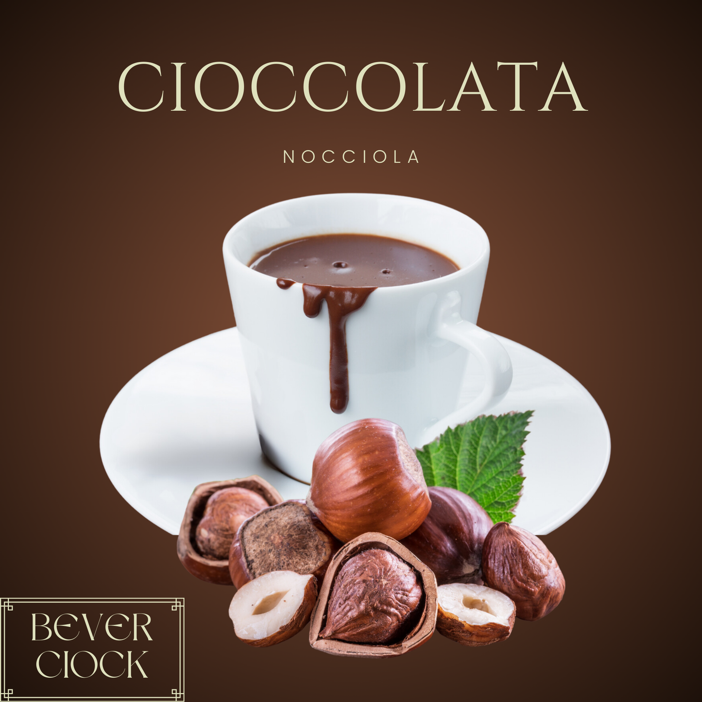 Cioccolata calda NOCCIOLA monodose (10 bustine da 30 gr)