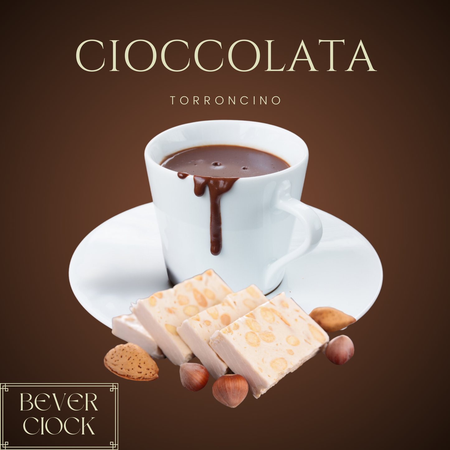 Cioccolata calda TORRONCINO monodose (10 bustine da 30 gr)