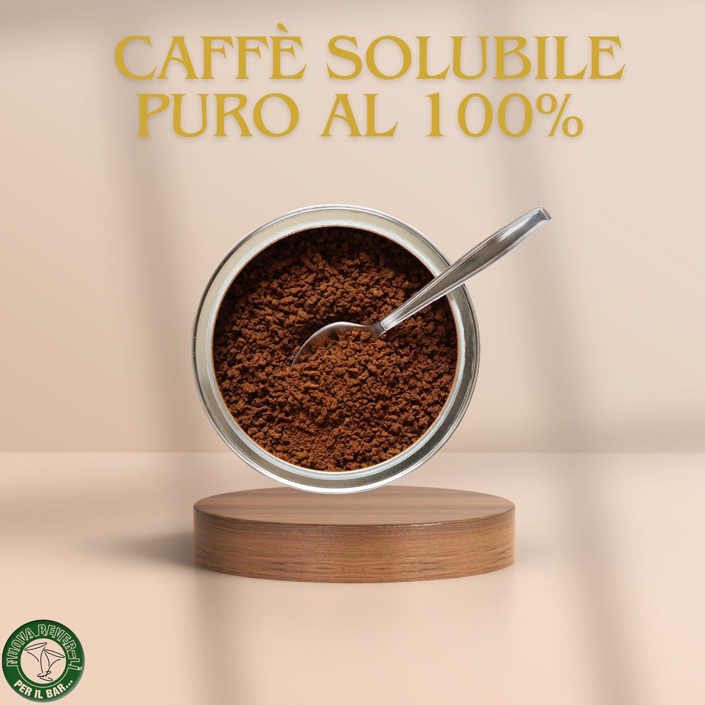 Caffè solubile puro al 100%
