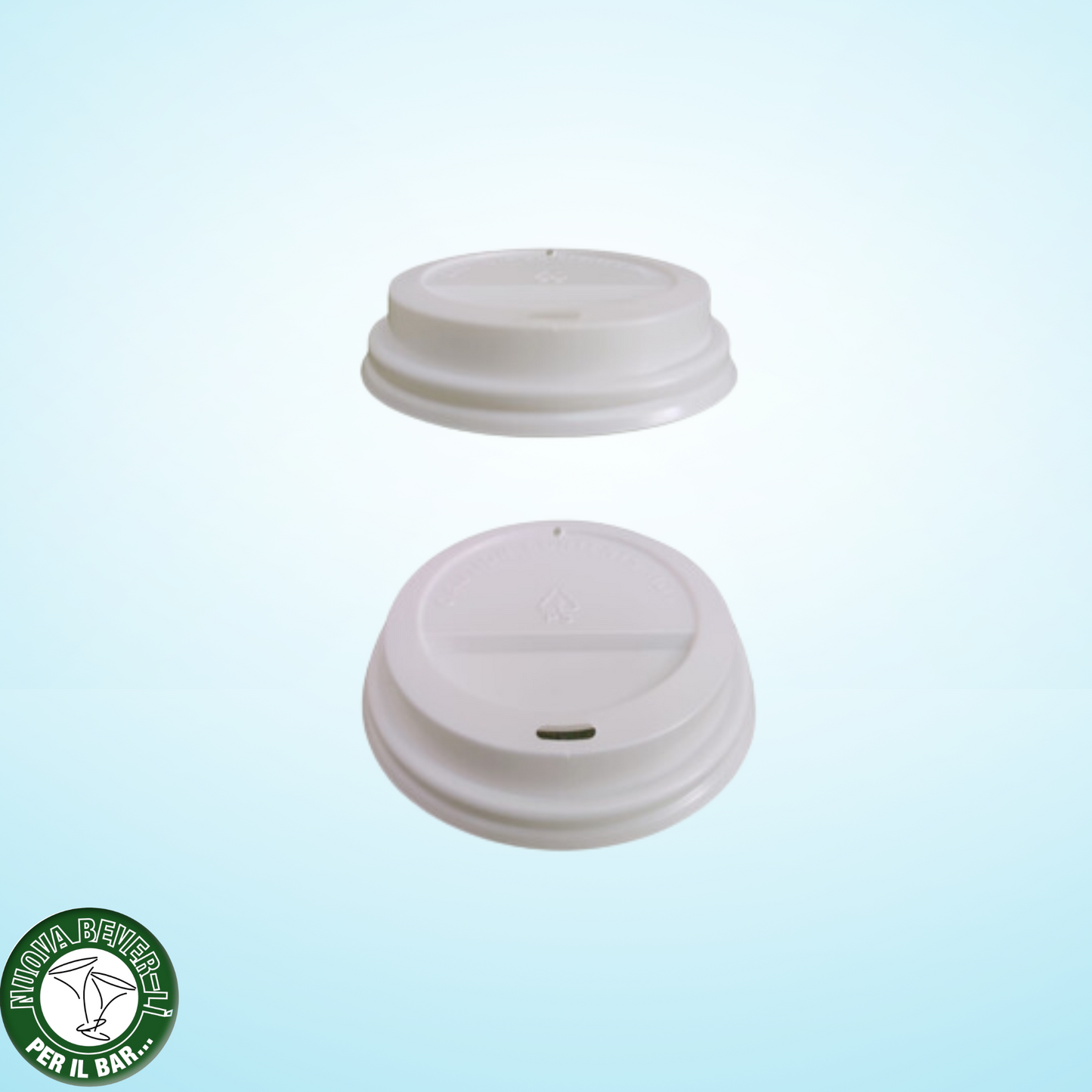 Coperchio per bicchiere da cappuccino monouso 260 ml
