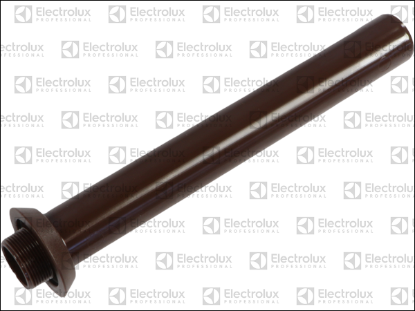 Tubo centrale in plastica marrone per cioccolatiera LOLA 3 litri