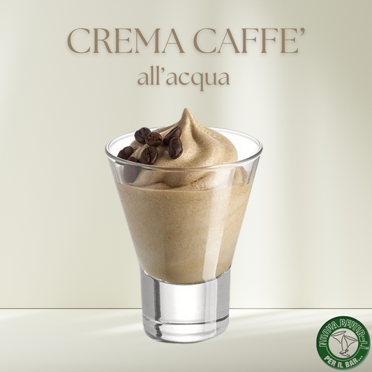 Crema caffè all'ACQUA