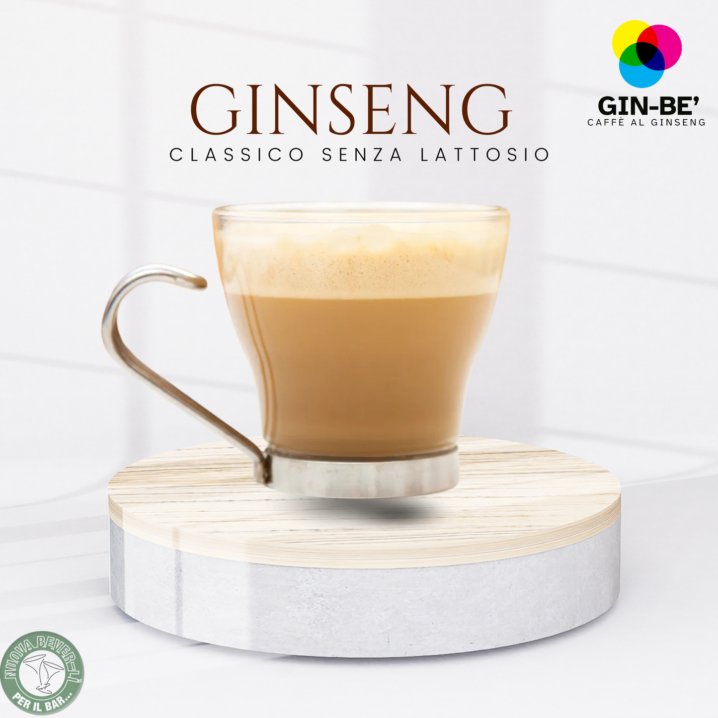 Caffè al ginseng SENZA LATTOSIO