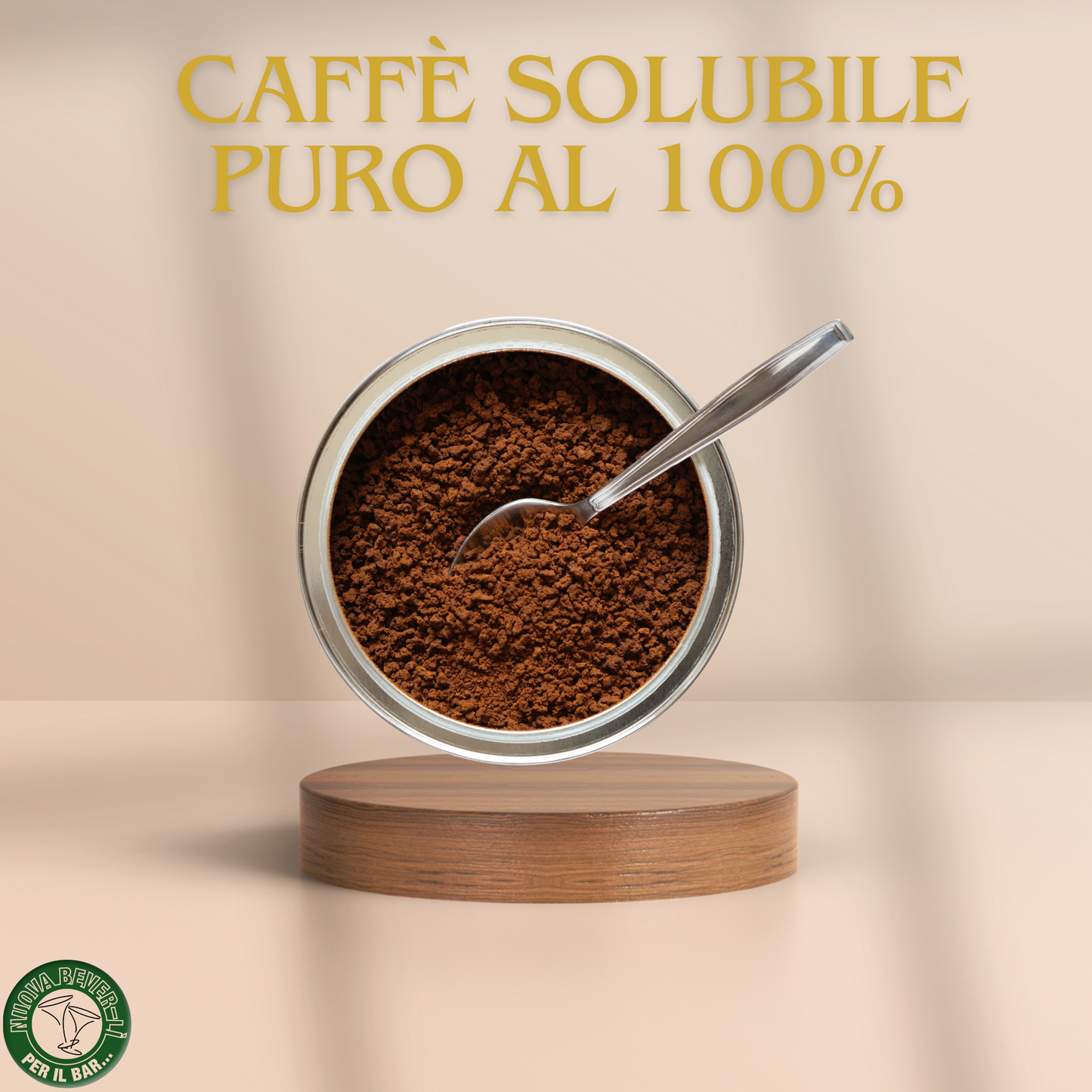 Caffè solubile  puro al 100%