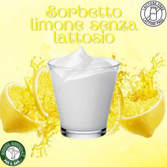 Sorbetto Limone senza LATTOSIO